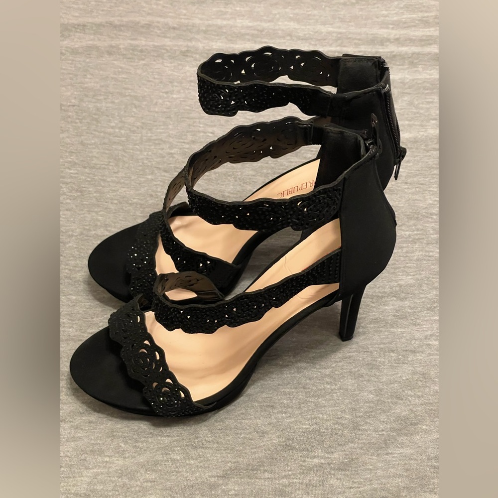 Black heels